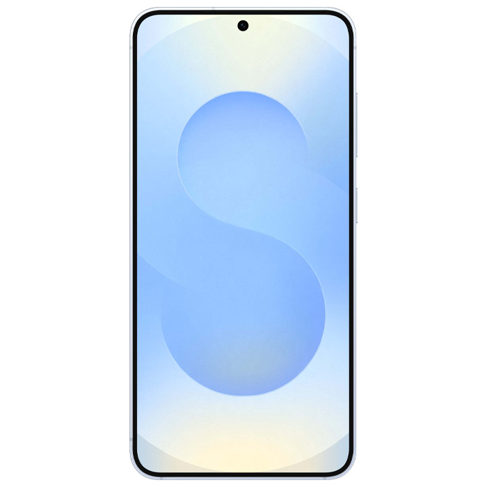 صفحه نمایش گوشی موبایل سامسونگ Galaxy S25 5G در رنگ آبی روشن