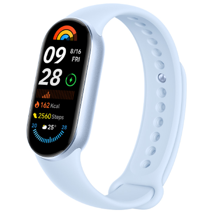 رنگ آبی مچ بند هوشمند شیائومی مدل Mi Smart Band 9 M2345B1