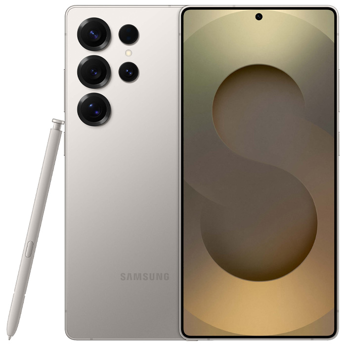 رنگ تیتانیوم خاکستری گوشی موبایل سامسونگ Galaxy S25 Ultra 5G