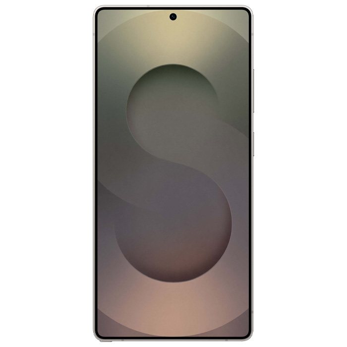 صفحه نمایش گوشی موبایل سامسونگ Galaxy S25 Ultra 5G در رنگ تیتانیوم سبز