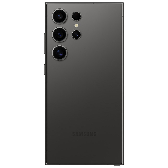 قاب پشتی گوشی موبایل سامسونگ Galaxy S24 Ultra 5G در رنگ تیتانیومی مشکی