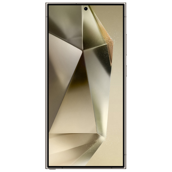 صفحه نمایش گوشی موبایل سامسونگ Galaxy S24 Ultra 5G در رنگ نارنجی تیتانیومی