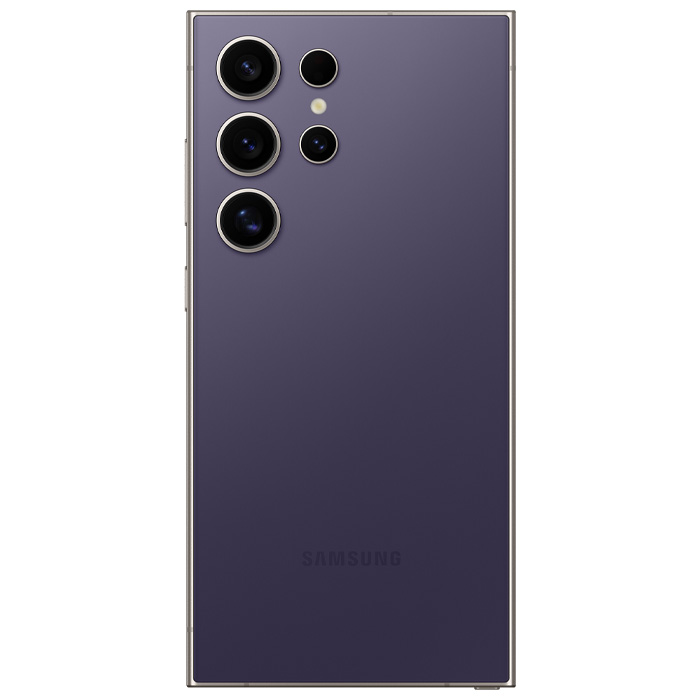 قاب پشتی گوشی موبایل سامسونگ Galaxy S24 Ultra 5G در رنگ بنفش تیتانیومی
