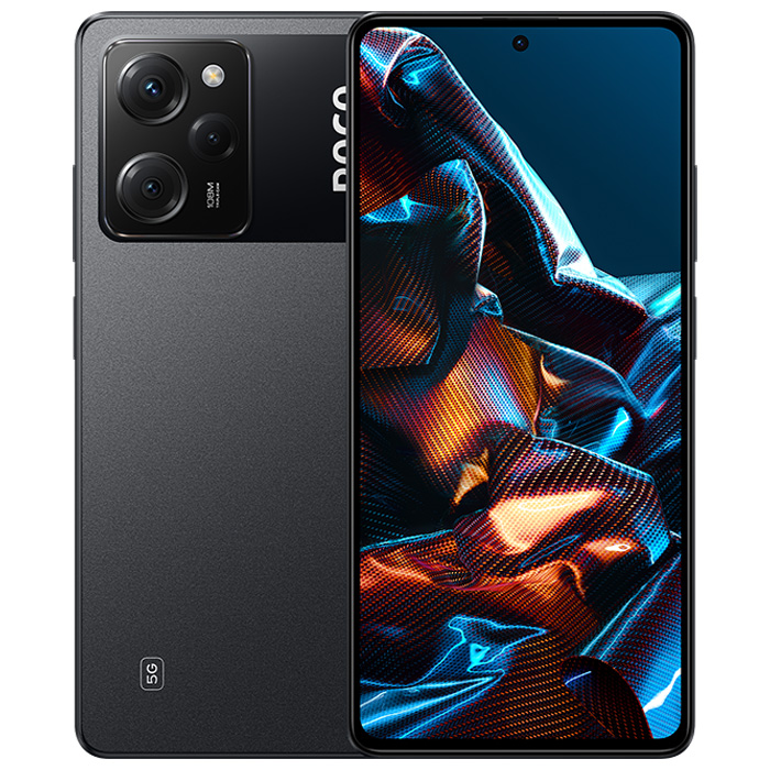 رنگ مشکی گوشی موبایل شیائومی Poco X5 Pro 5G