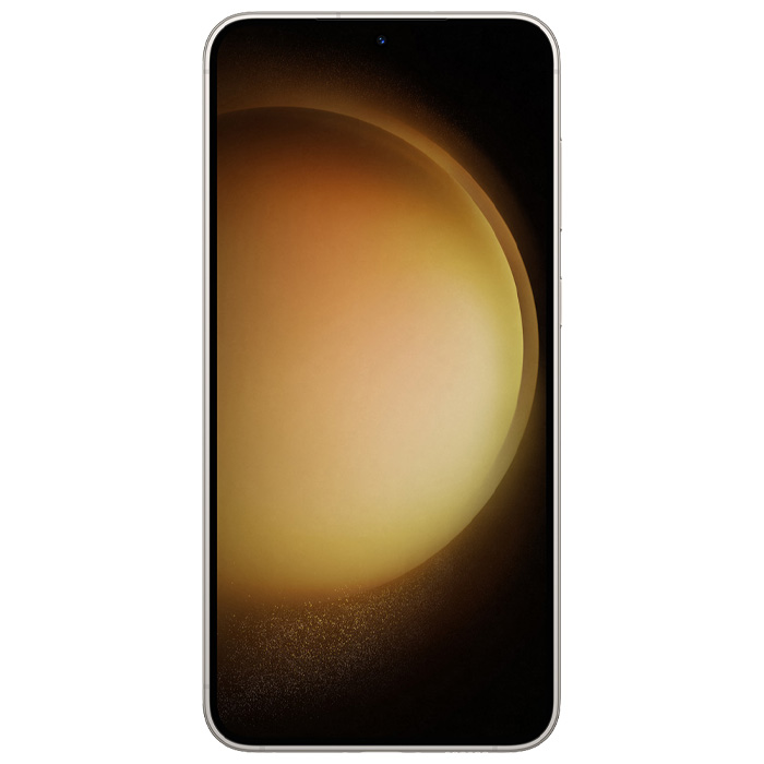 صفحه نمایش گوشی موبایل سامسونگ Galaxy S23 Plus 5G در رنگ کرم