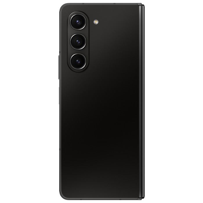 حالت بسته قاب پشتی گوشی موبایل سامسونگ Galaxy Z Fold 5 5G در رنگ مشکی