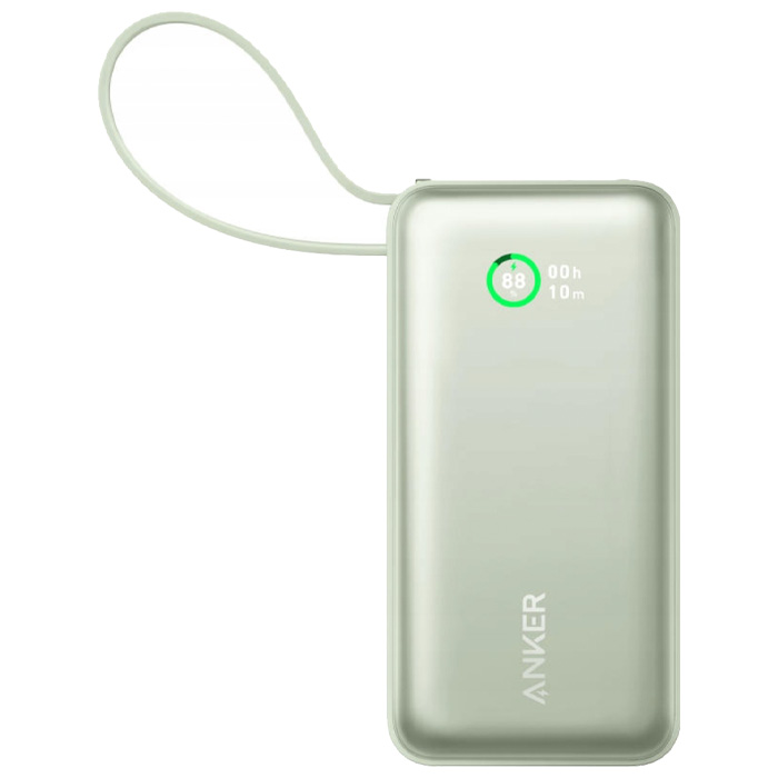 نمای روبرو پاوربانک انکر 30W مدل Nano Power Bank A1259