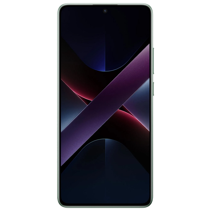 صفحه نمایش گوشی موبایل شیائومی Poco X7 Pro 5G در رنگ سبز