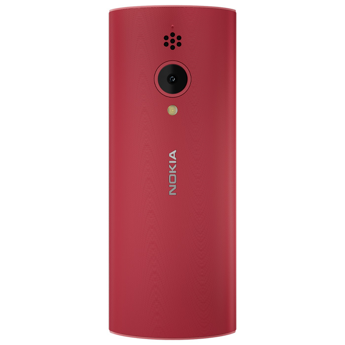 نمای پشتی گوشی موبایل نوکیا Nokia 150 3G 2023 (TA-1582)  در رنگ قرمز