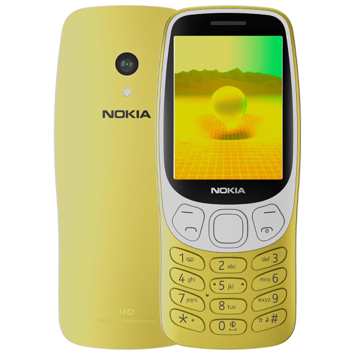 رنگ طلایی گوشی موبایل نوکیا Nokia 3210 4G 2024 (TA-1618)