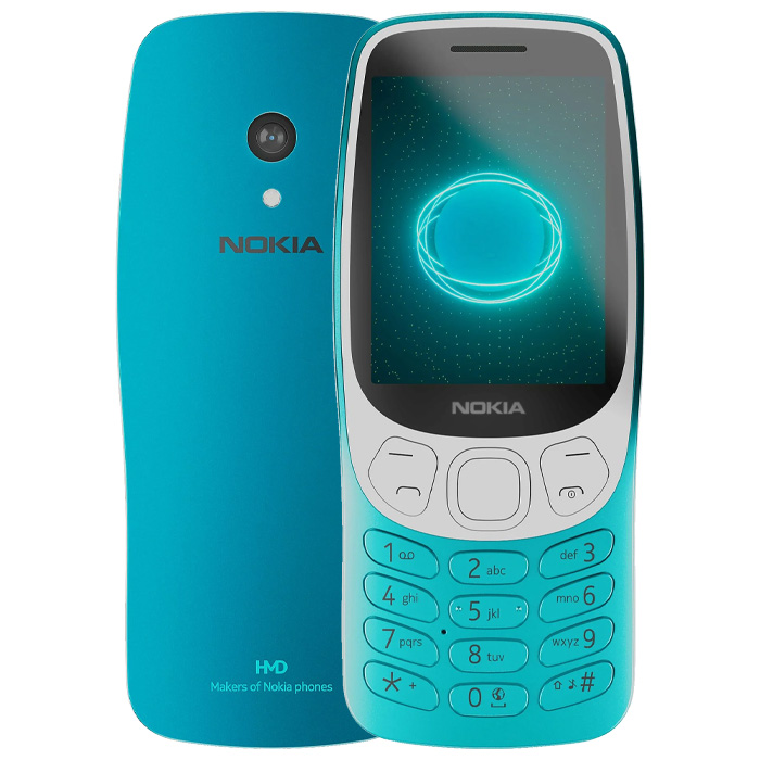 رنگ آبی گوشی موبایل نوکیا Nokia 3210 4G 2024 (TA-1618)