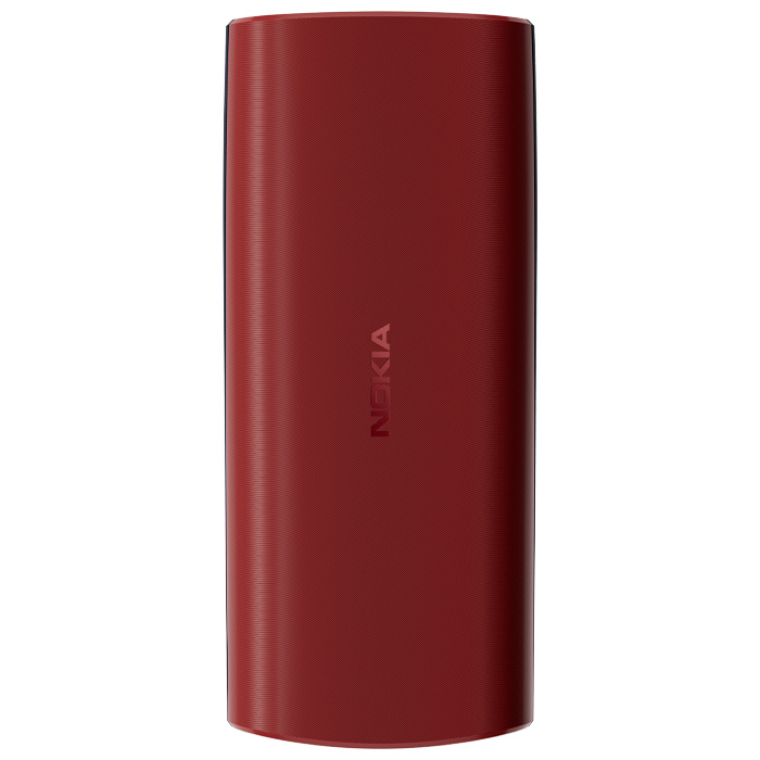 نمای پشت گوشی موبایل نوکیا Nokia 106 2G 2023 (TA-1564) در رنگ قرمز