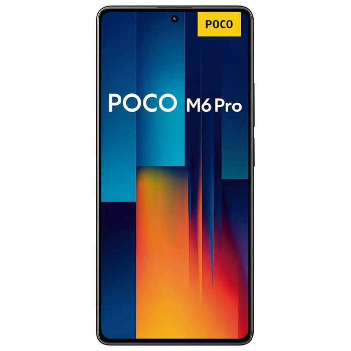 صفحه نمایش گوشی موبایل شیائومی Poco M6 Pro در رنگ مشکی