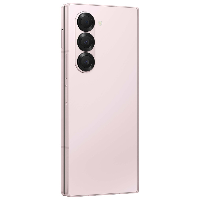 نمای کناری گوشی موبایل سامسونگ Galaxy Z Fold 6 5G در رنگ Pink