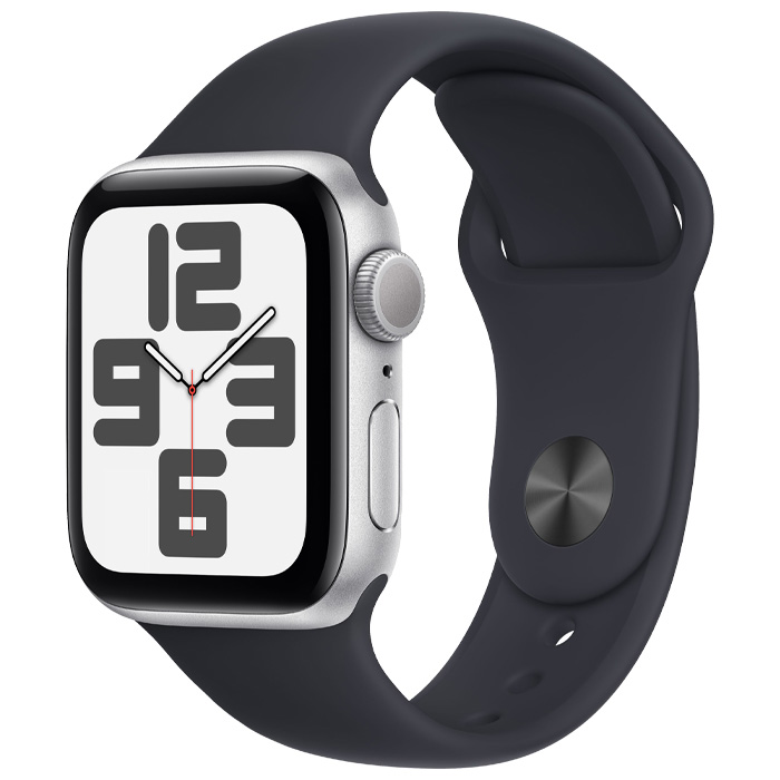 رنگ نقره‌ای ساعت هوشمند اپل مدل Apple Watch SE 2nd Gen 40mm GPS