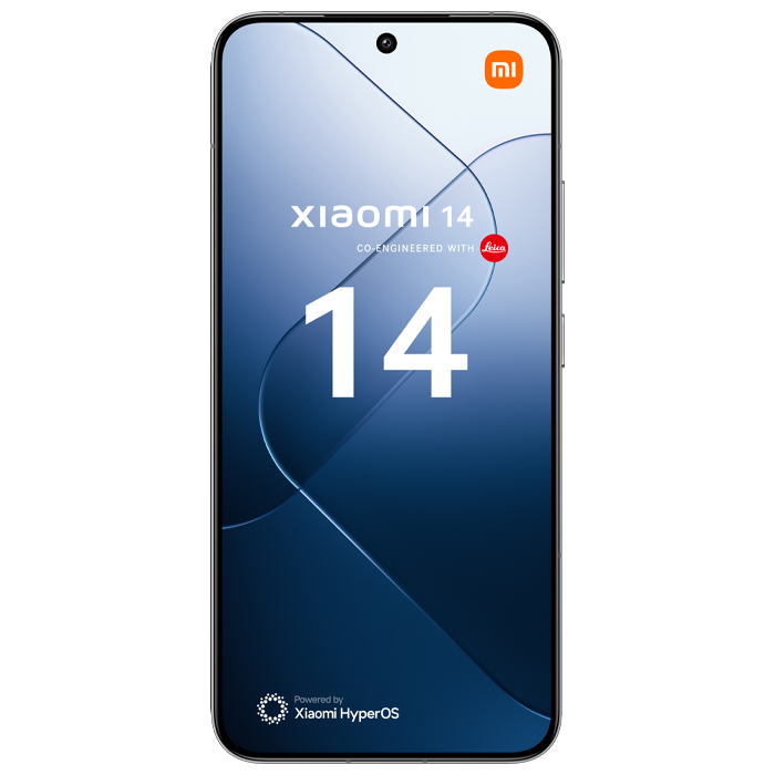 صفحه نمایش گوشی موبایل شیائومی Xiaomi 14 5G در رنگ سفید