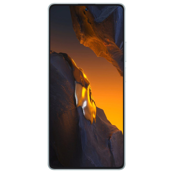 صفحه نمایش گوشی موبایل شیائومی Poco F5 5G در رنگ سفید