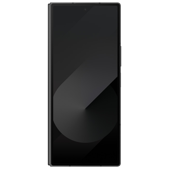 صفحه نمایش پشتی گوشی موبایل سامسونگ Galaxy Z Fold 6 5G در رنگ Crafted Black