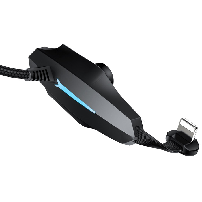 نمای سری لایتنینگ کابل بیسوس مدل Colorful Suction Mobile Game CALXA-B01