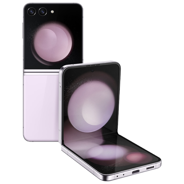 رنگ Lavender گوشی موبایل سامسونگ Galaxy Z Flip 5 5G