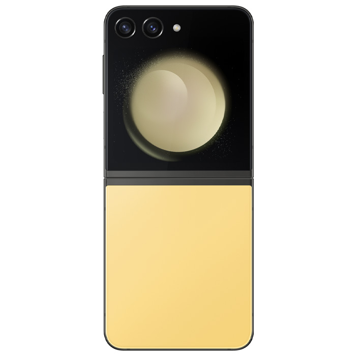 نای پشتی گوشی موبایل سامسونگ Galaxy Z Flip 5 5G در رنگ Yellow