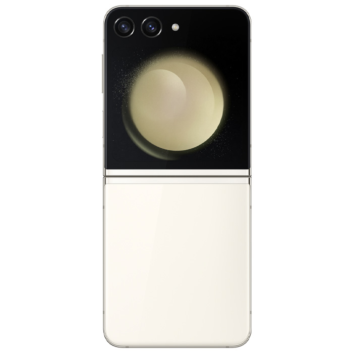 نای پشتی گوشی موبایل سامسونگ Galaxy Z Flip 5 5G در رنگ Cream