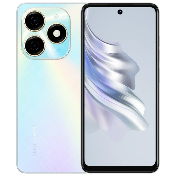 رنگ Cyber White گوشی موبایل تکنو مدل Spark 20