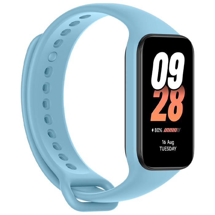 رنگ آبی مچ بند هوشمند شیائومی مدل Mi Smart Band 8 Active M2302B1
