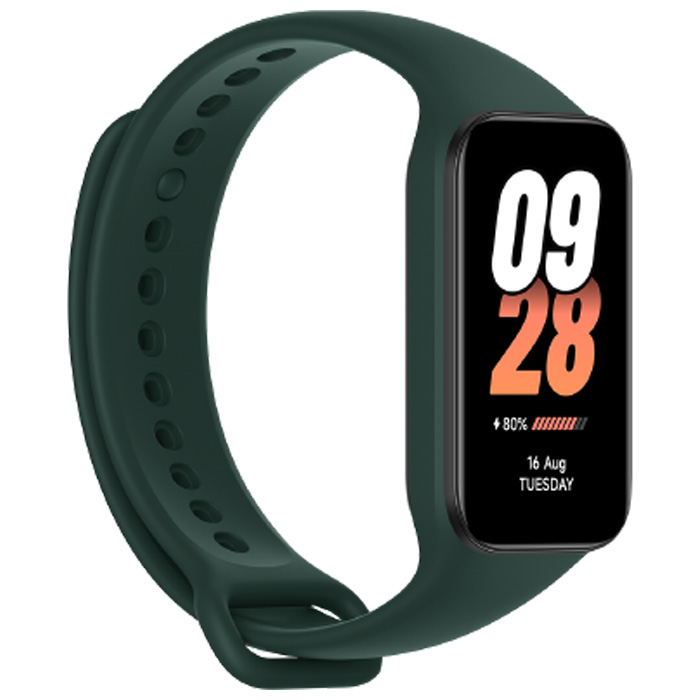 رنگ سبز مچ بند هوشمند شیائومی مدل Mi Smart Band 8 Active M2302B1