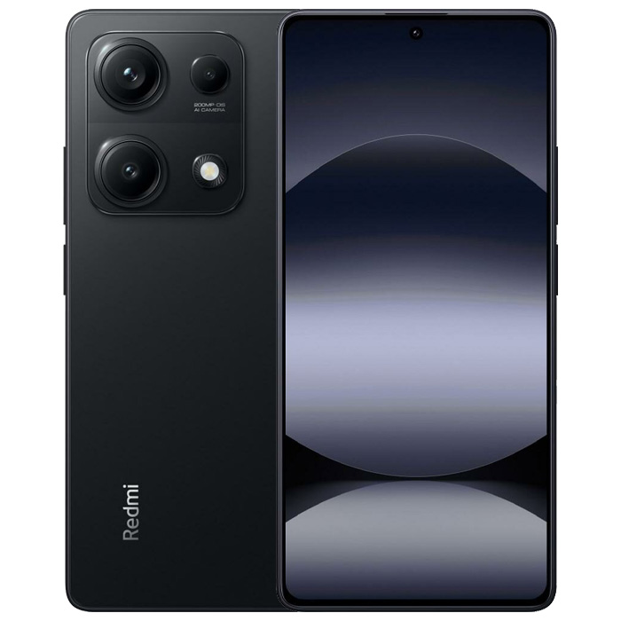 رنگ Midnight Black گوشی موبایل شیائومی Redmi Note 14S