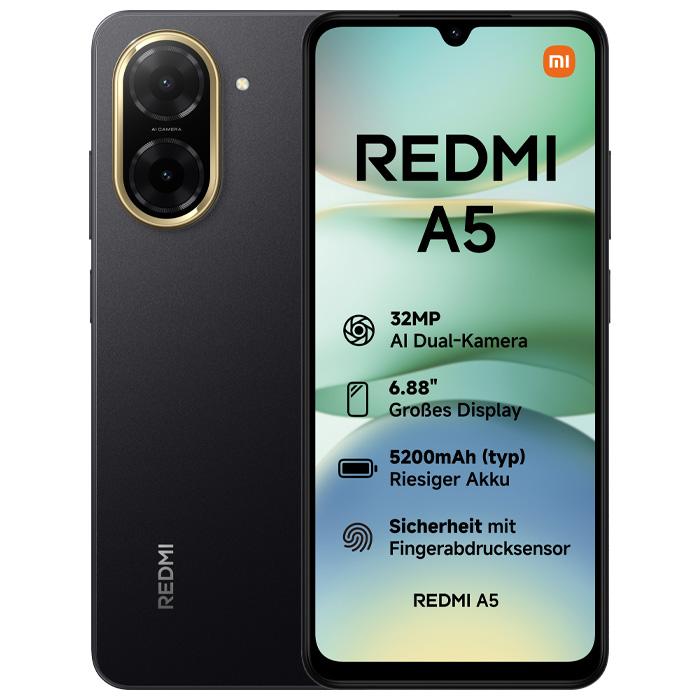 گوشی موبایل شیائومی Redmi A5 با حافظه 128 گیگابایت و رم 4 گیگابایت
