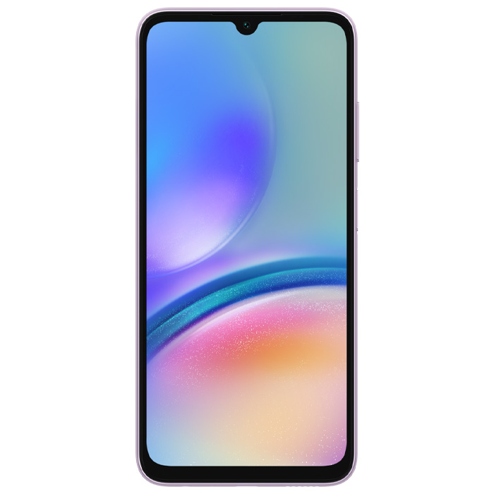 صفحه نمایش گوشی موبایل سامسونگ Galaxy A05s در رنگ بنفش