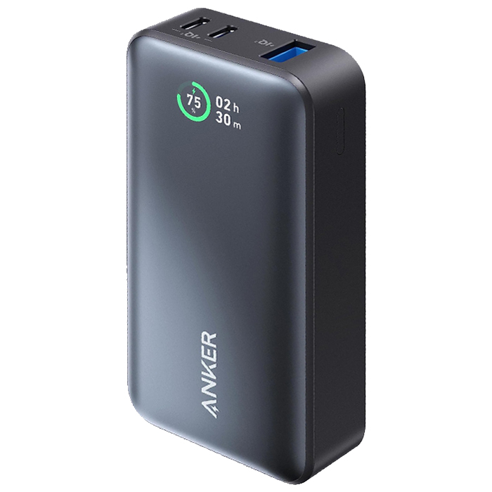 پاوربانک انکر 30W مدل Nano Power Bank 553 A1256 در رنگ مشکی