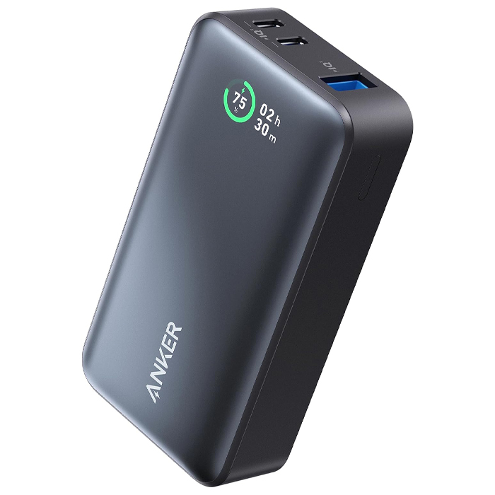 رنگ مشکی پاوربانک انکر 30W مدل Nano Power Bank 553 A1256