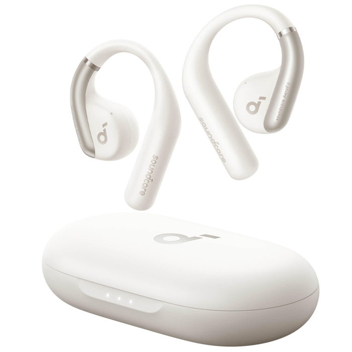 هدفون بلوتوثی انکر مدل SoundCore AeroFit A3872 در رنگ سفید