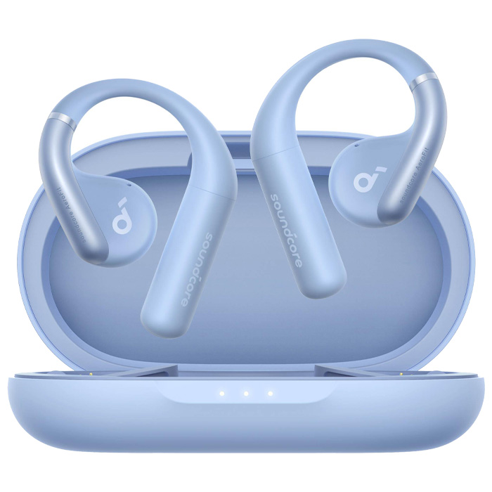 رنگ آبی هدفون بلوتوثی انکر مدل SoundCore AeroFit A3872