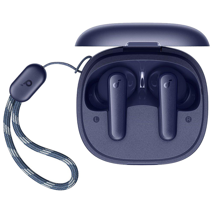 رنگ آبی هدفون بلوتوثی انکر مدل SoundCore R50i A3949