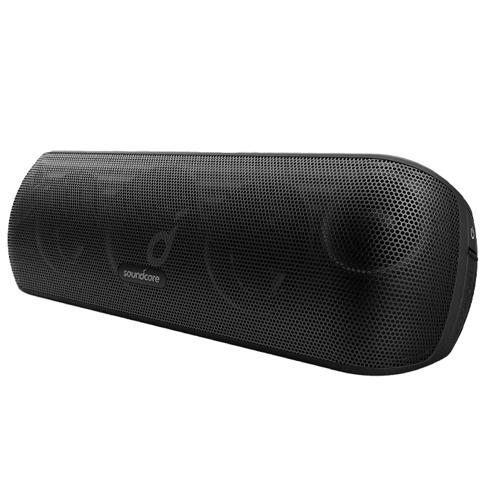 رنگ مشکی اسپیکر بی سیم همراه انکر مدل Soundcore Motion Plus A3116