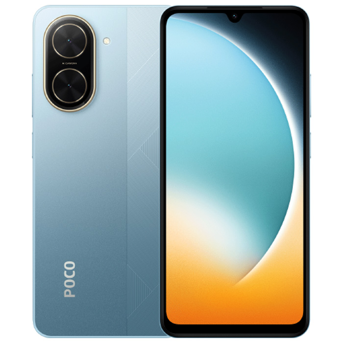 رنگ آبی گوشی موبایل شیائومی Poco C71