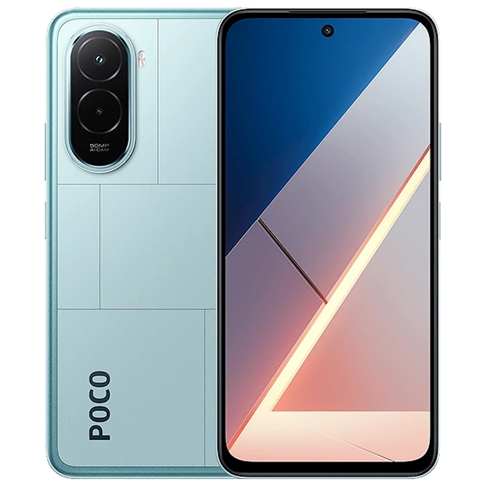 رنگ آبی گوشی موبایل شیائومی Poco M7