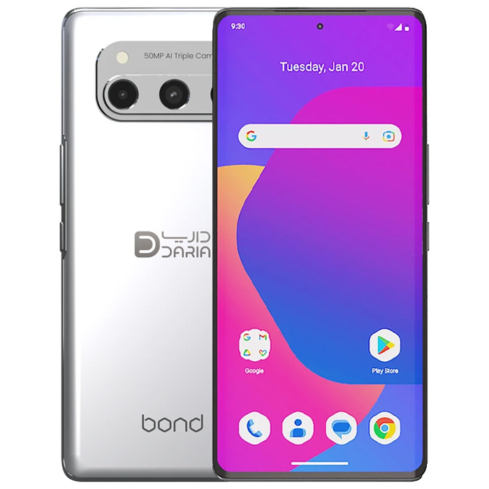 رنگ سفید گوشی موبایل داریا ‌Bond 5G