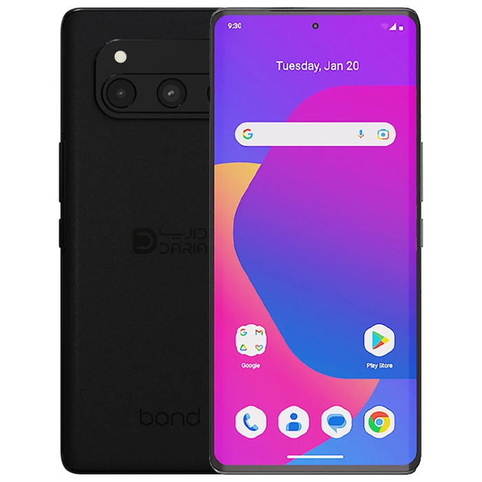 رنگ مشکی گوشی موبایل داریا ‌Bond 5G