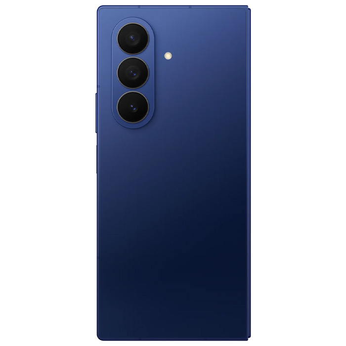 قاب پشتی گوشی موبایل سامسونگ Galaxy Z Fold 7 5G در حالت بسته در رنگ آبی