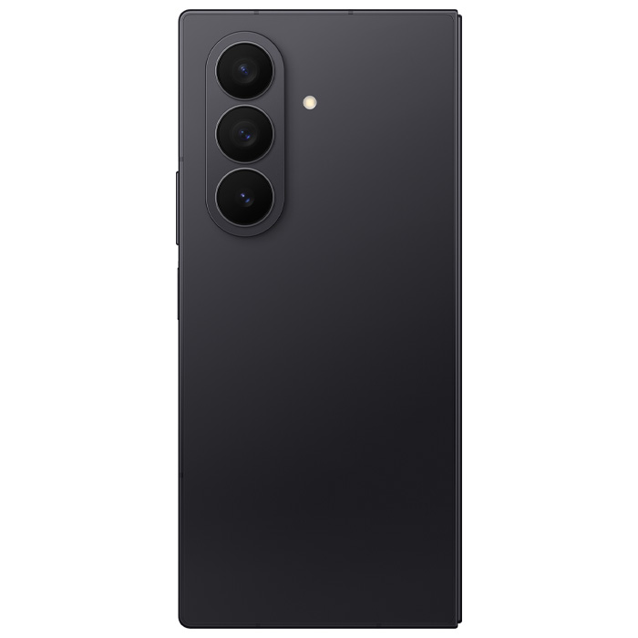 قاب پشتی گوشی موبایل سامسونگ Galaxy Z Fold 7 5G در حالت بسته در رنگ مشکی