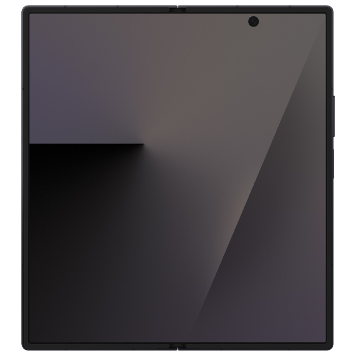 صفحه نمایش اصلی گوشی موبایل سامسونگ Galaxy Z Fold 7 5G در حالت باز در رنگ مشکی
