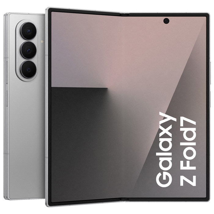 رنگ نقره‌ای گوشی موبایل سامسونگ Galaxy Z Fold 7 5G