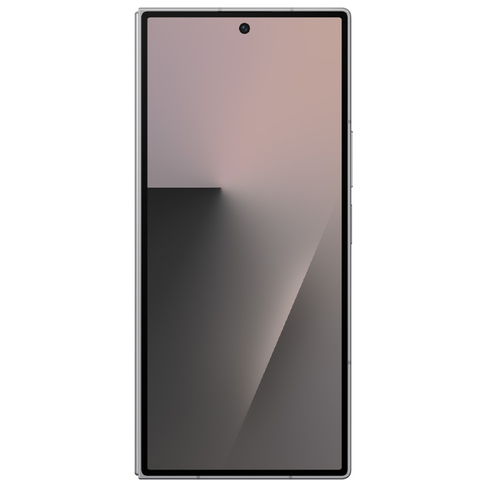 صفحه نمایش پشتی گوشی موبایل سامسونگ Galaxy Z Fold 7 5G در رنگ نقره‌ای