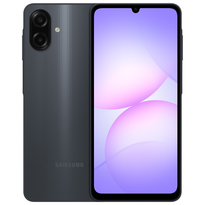 رنگ مشکی گوشی موبایل سامسونگ Galaxy A07
