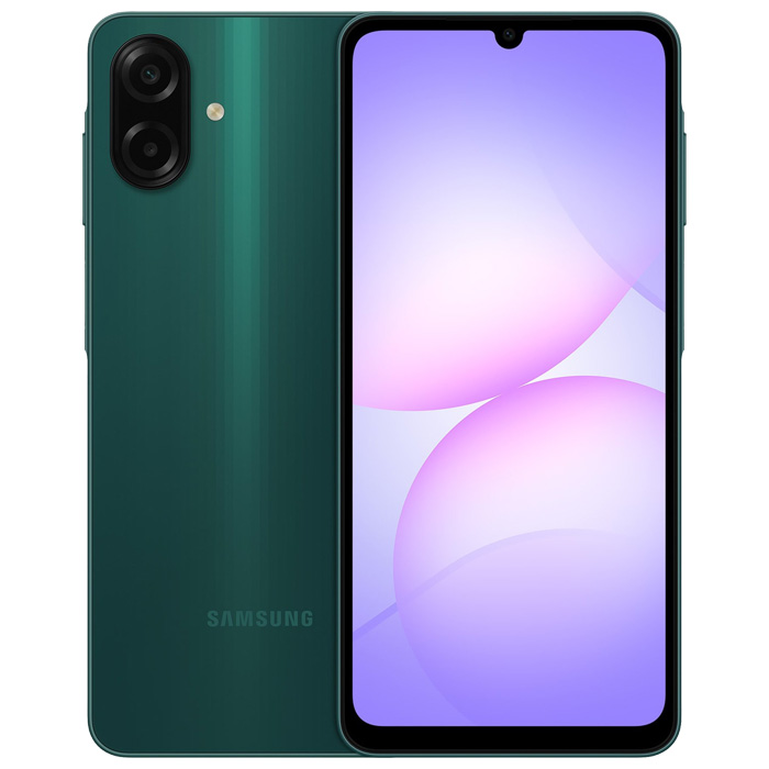 رنگ سبز گوشی موبایل سامسونگ Galaxy A07