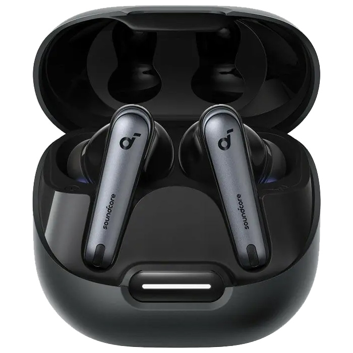 نمای روبرو کیس شارژ هندزفری بلوتوثی انکر مدل SoundCore Liberty 4 NC A3947